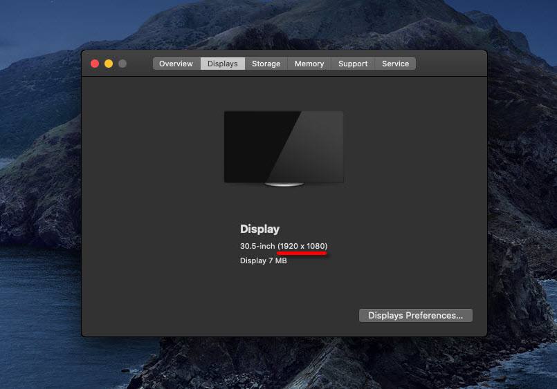 Change Macos Catalina Screen Resolution