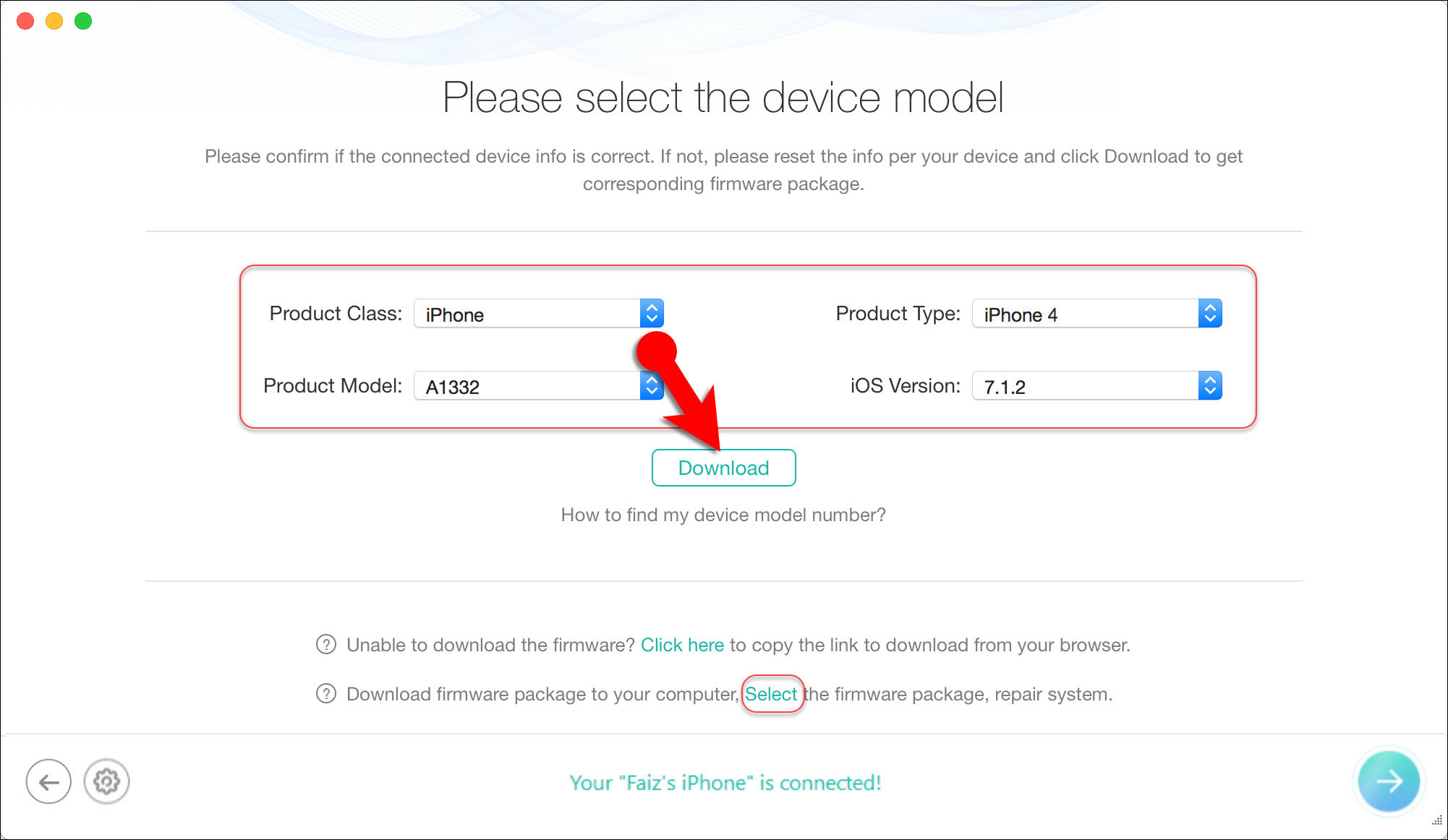 Download Device Firmware 2