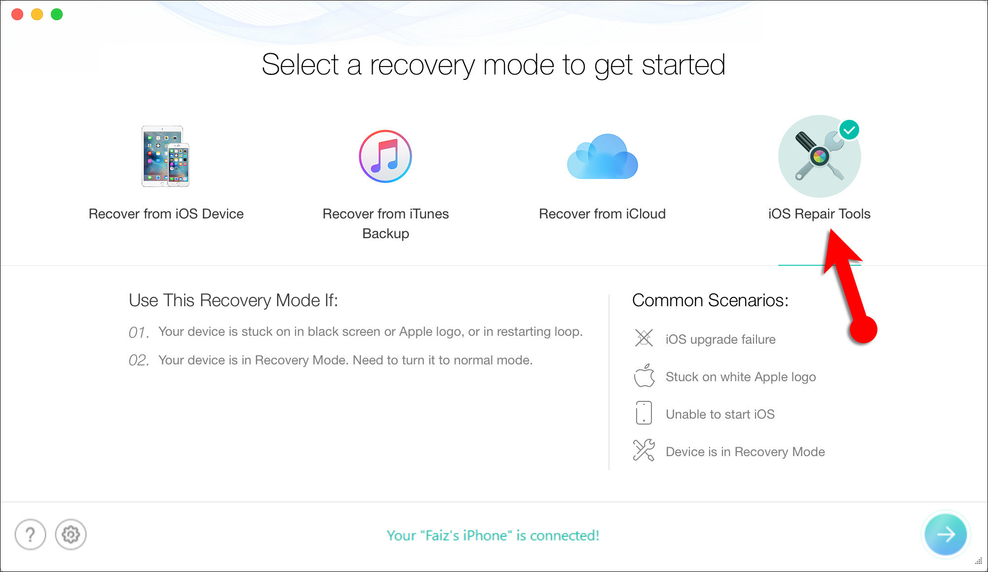 Phonerescue Homepage 2