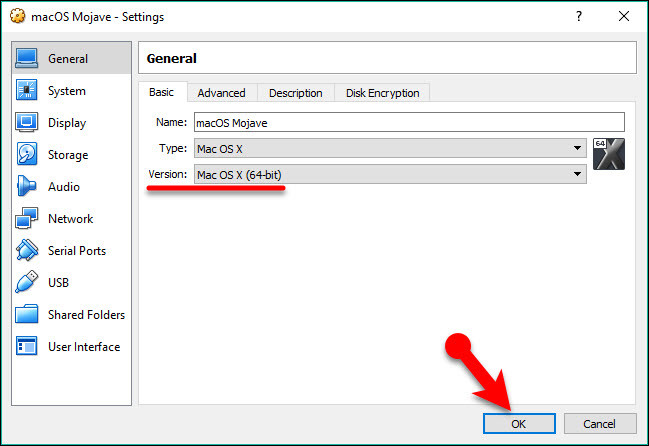Change The Vm Os Version