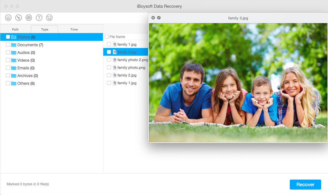 Iboysoft Mac Data Recovery Preview