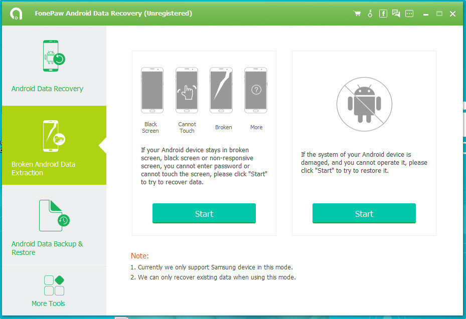 Broken Android Data