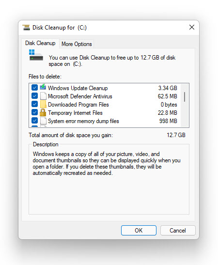 Clean System Files