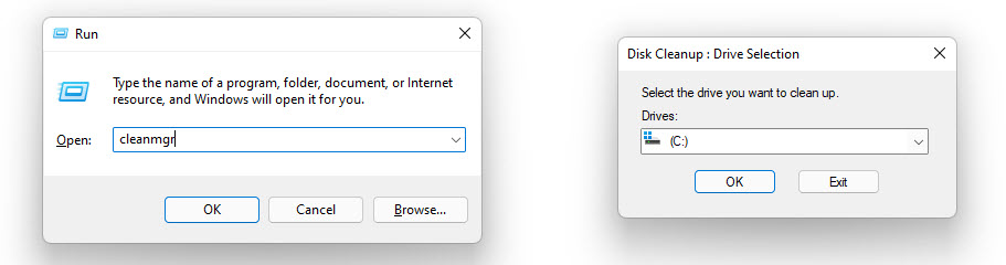Open Disk Clean Up