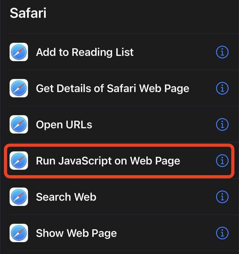 Run Javascript Shortcut4