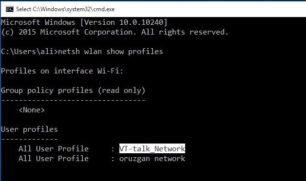 How To Find Wifi Password With Cmd 3