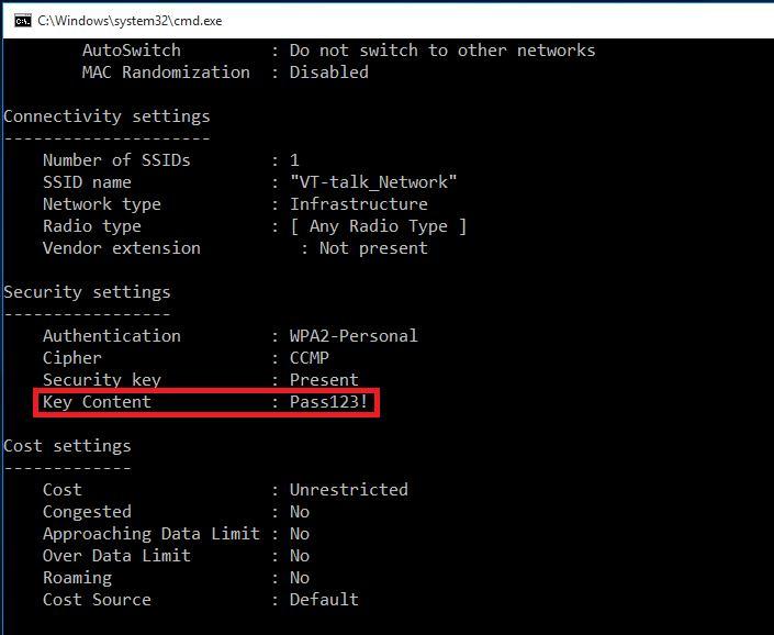 How To Find Wifi Password With Cmd 6