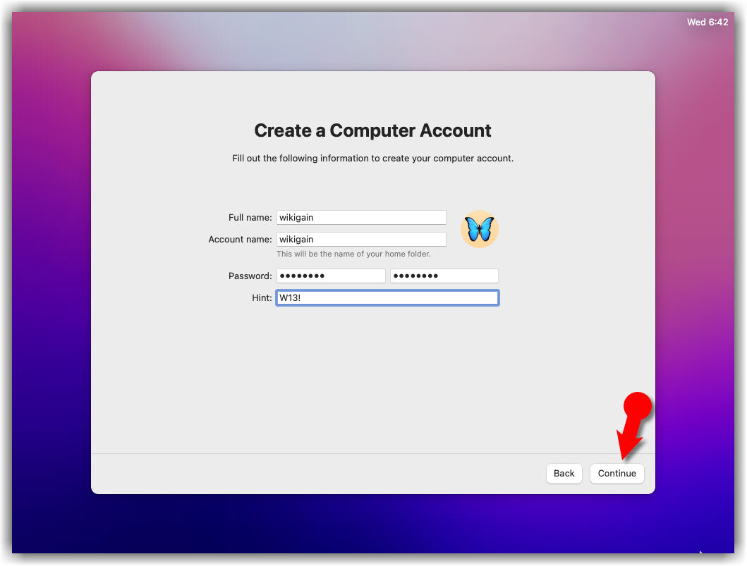 Create A New Computer Account