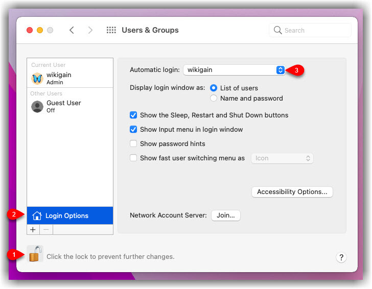 Enable Auto Login On Macos Monterey