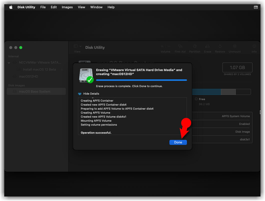 Erasing Macos Monterey Disk Is Completed