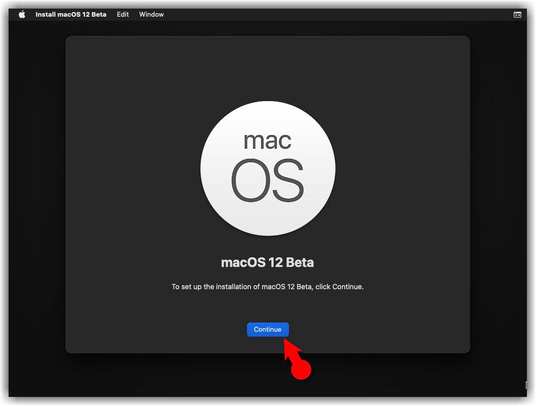 Macos 12 Beta Installation