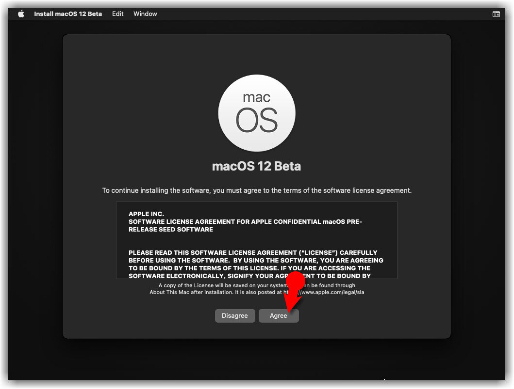 Macos 12 Software License Agreement