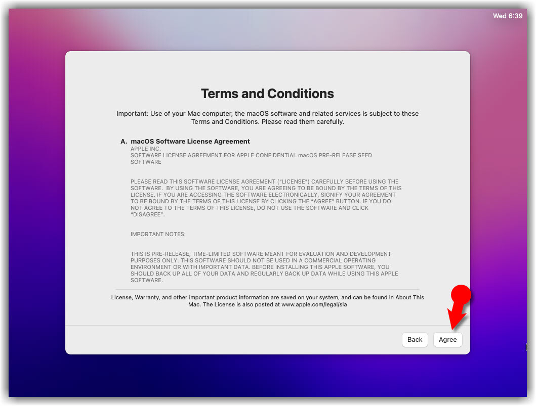 Macos Monterey Terms Conditions