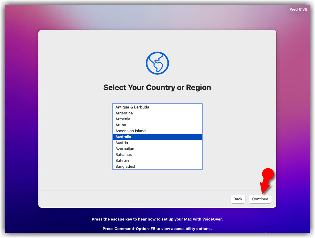 Wählen Sie Ihr Land Oder Ihre Region Aus