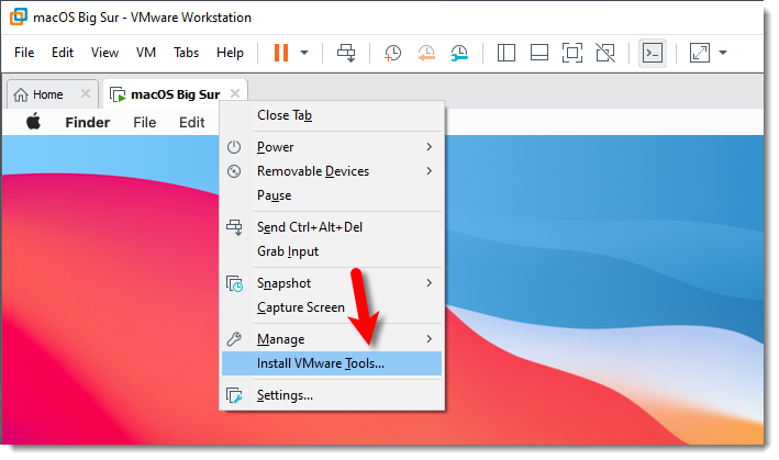 Attach Vmware Tools To Macos