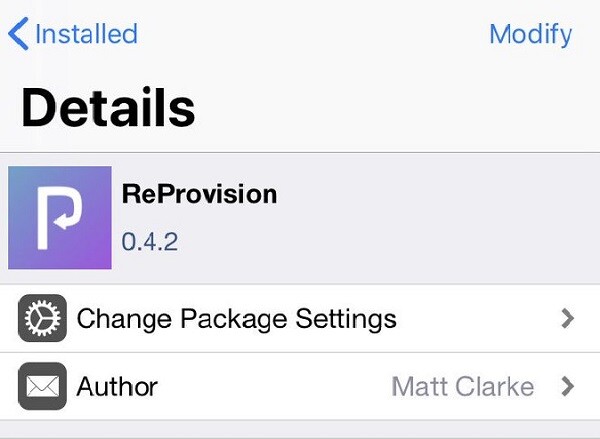 Reprovision Repo