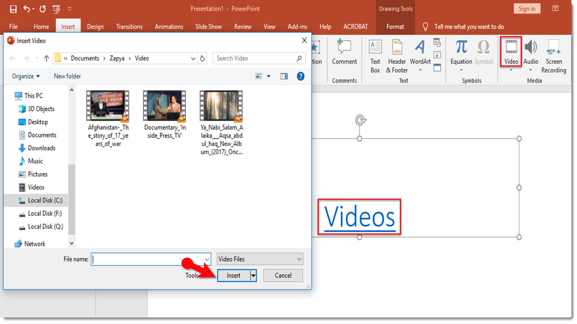 Intsert From Computer To Pc