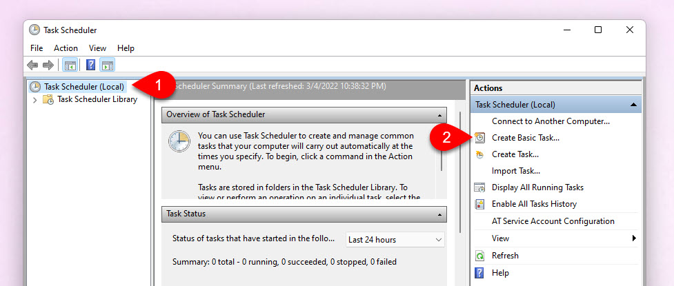 4 Create A Basic Task