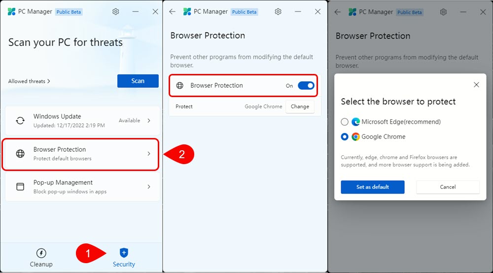 Browser Protection