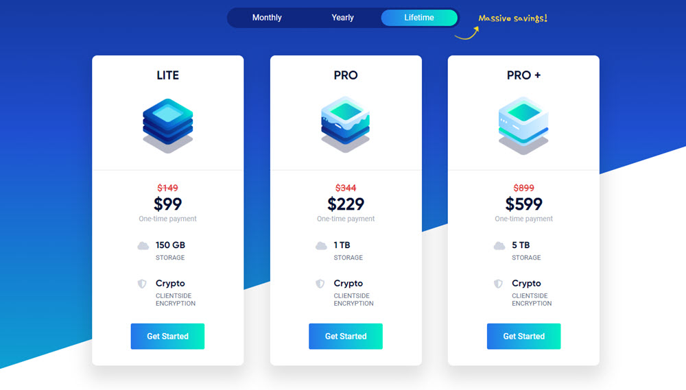 Ice Drive Price Plans