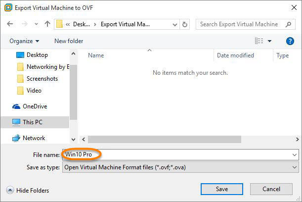 Export Virtual Machine To Ovf 2