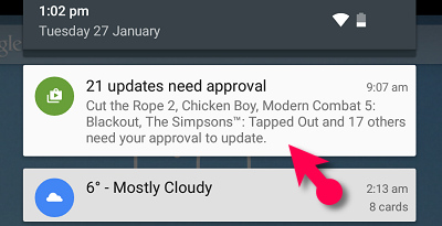 3 Notification