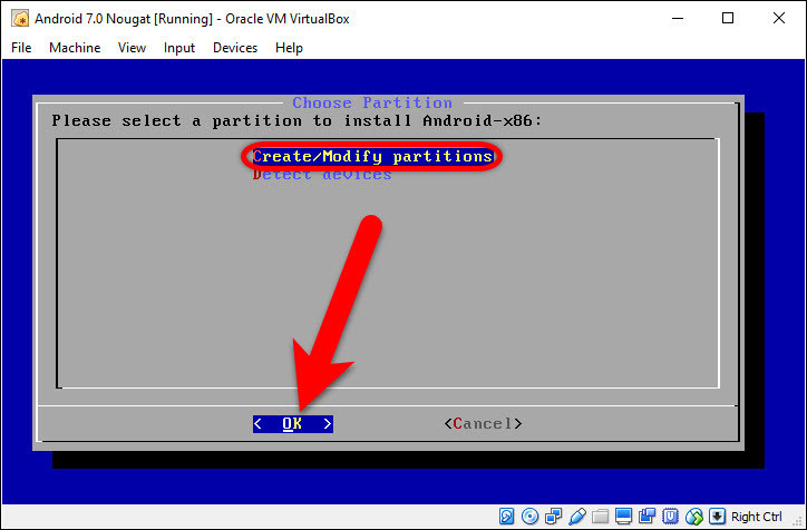 Create Partition 2
