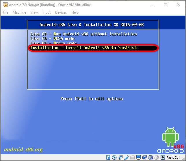 Install Android