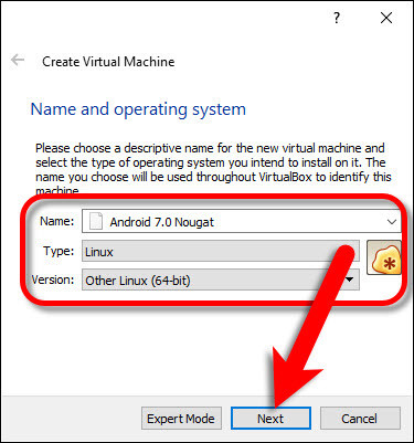 Name And Operating System