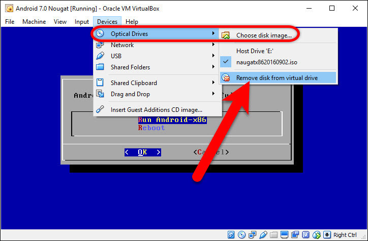Remove Disk From Virtual Drive