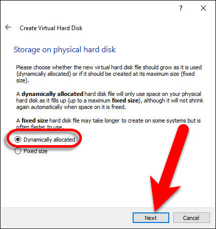 Storage On Physical Hard Disk 2