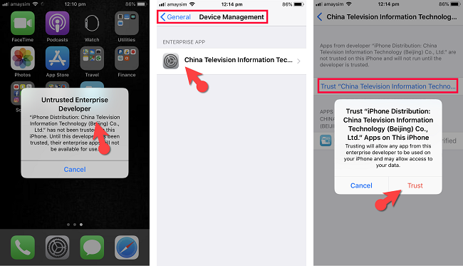 Trust Filza App