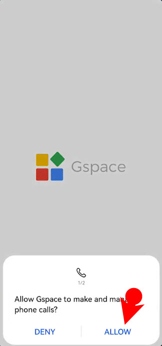 2 allow gspace to allow calls