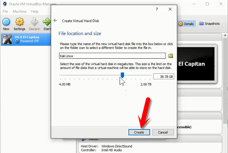 File Location And Size