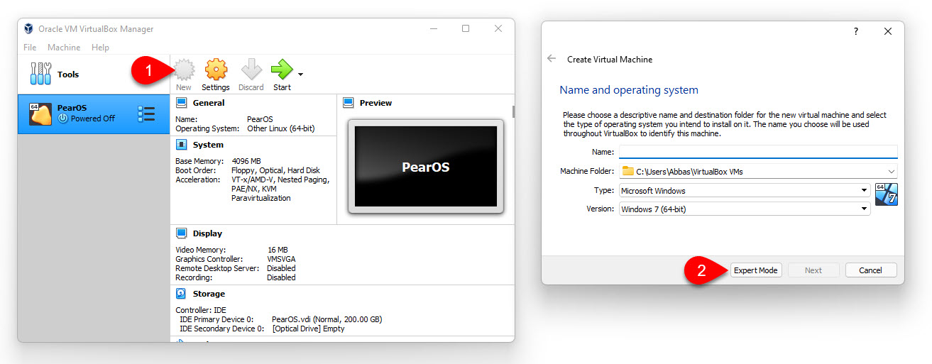 Create A New Vm For Linux Mint
