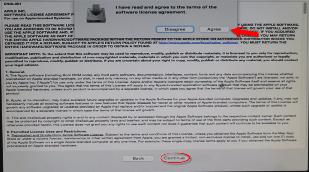 Agree With The Terms Of The Software License Agreement