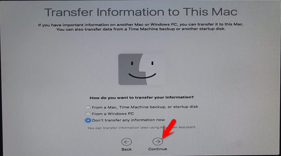Transfer Information To This Mac 3