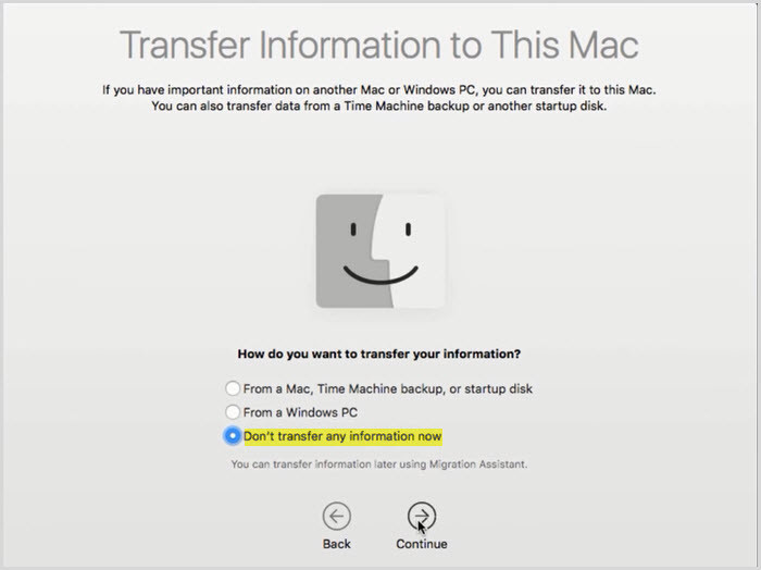 Transfer Information To This Mac 2