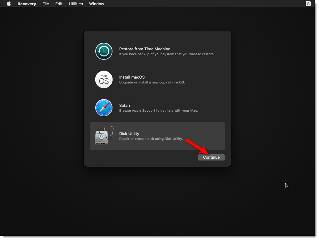 Go To Disk Utility 2