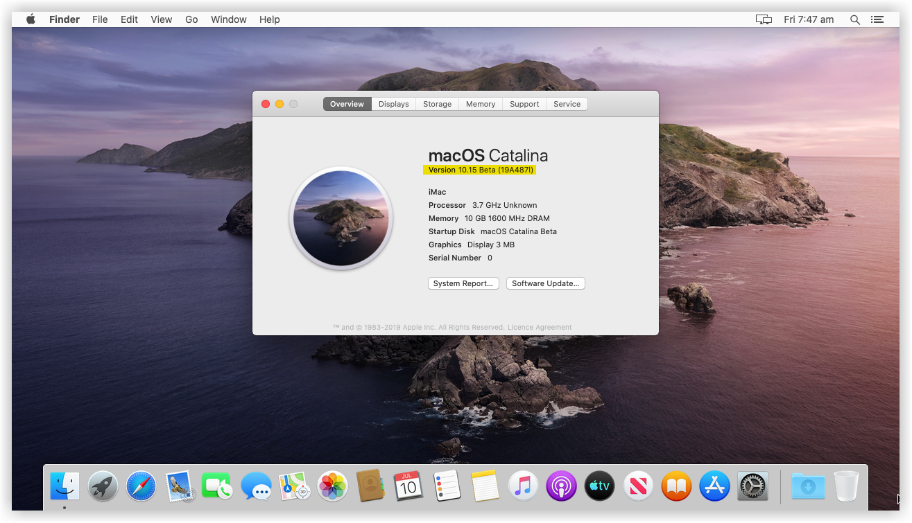 Successfully Installed Macos Catalina On