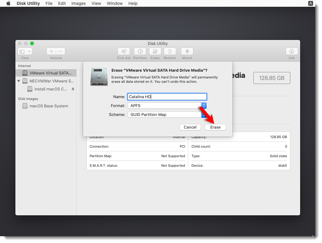 Format The Vmware Vshdm