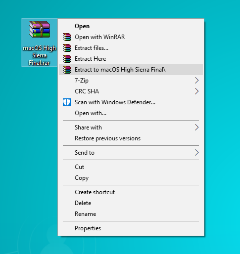 Extract Macos Hig Sierra Final Image
