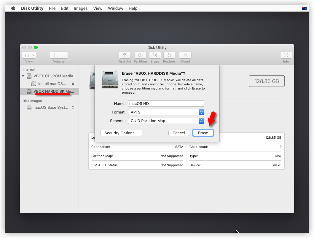 How To Install MacOS Mojave On VirtualBox On Windows - Tech Tribune France
