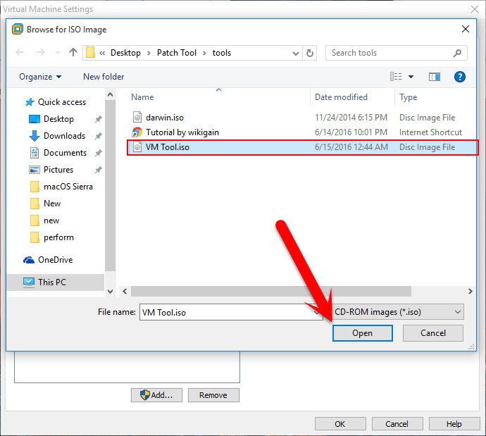 Open Vm Tools Iso File