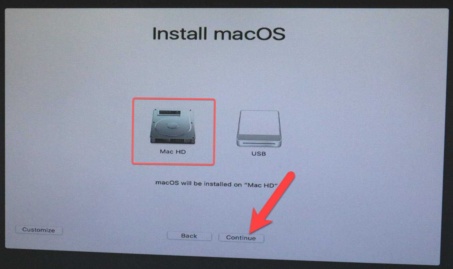 Install Macos On