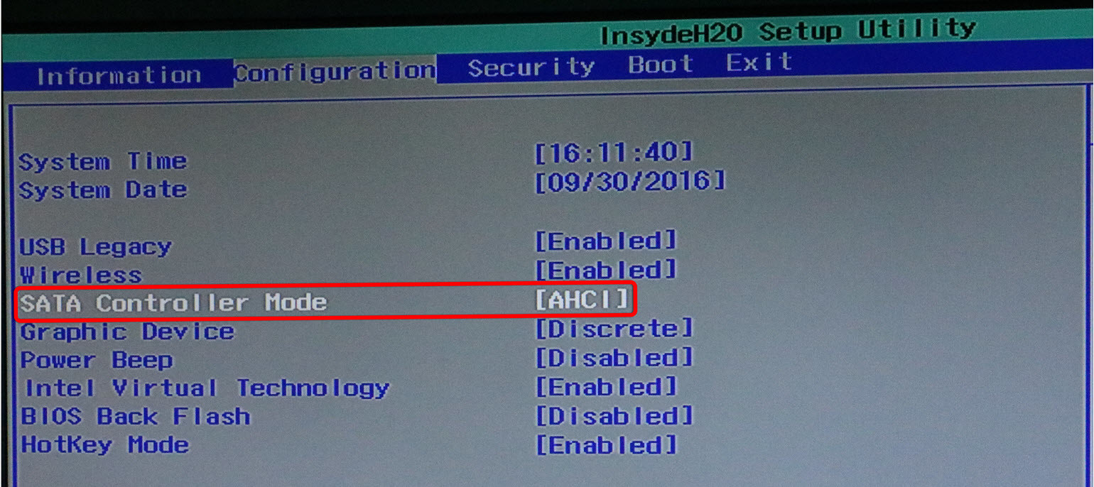 Sata Controller Mode 4