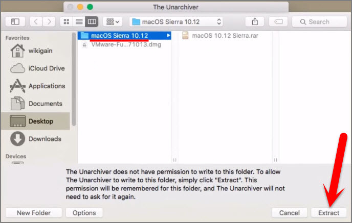 Extract The Macos Sierra Zip File