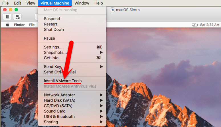 Install Vmware Tools On Macos Sierra