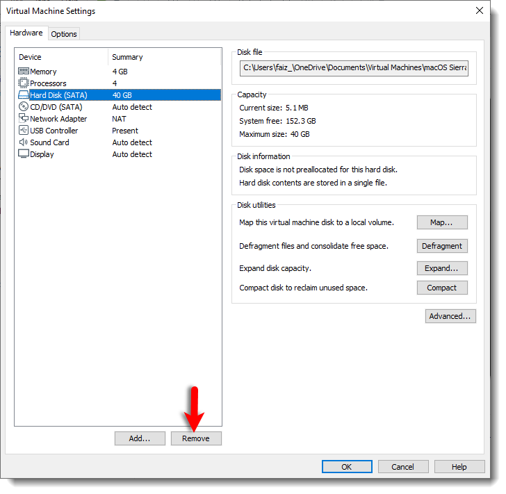 Remove The Hard Disk Sata