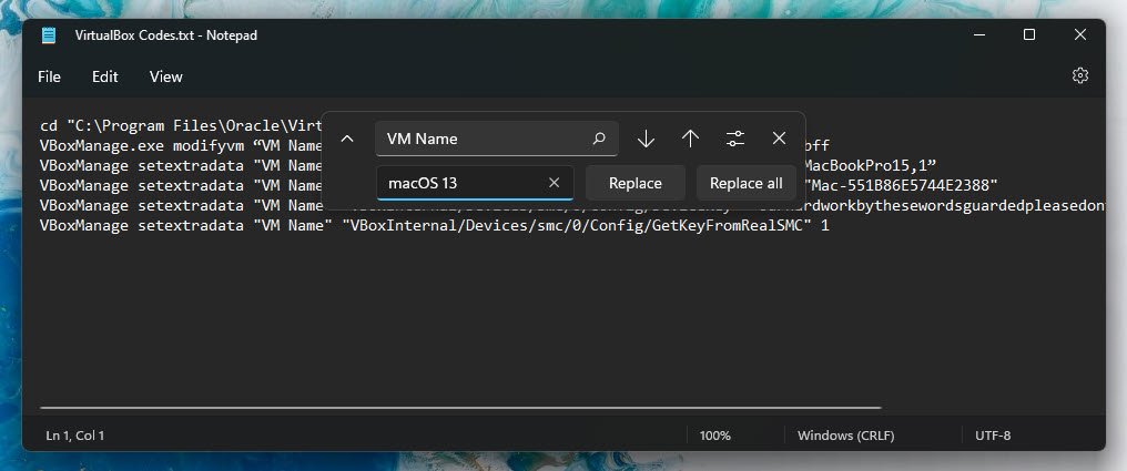 13 Replace Vm Name